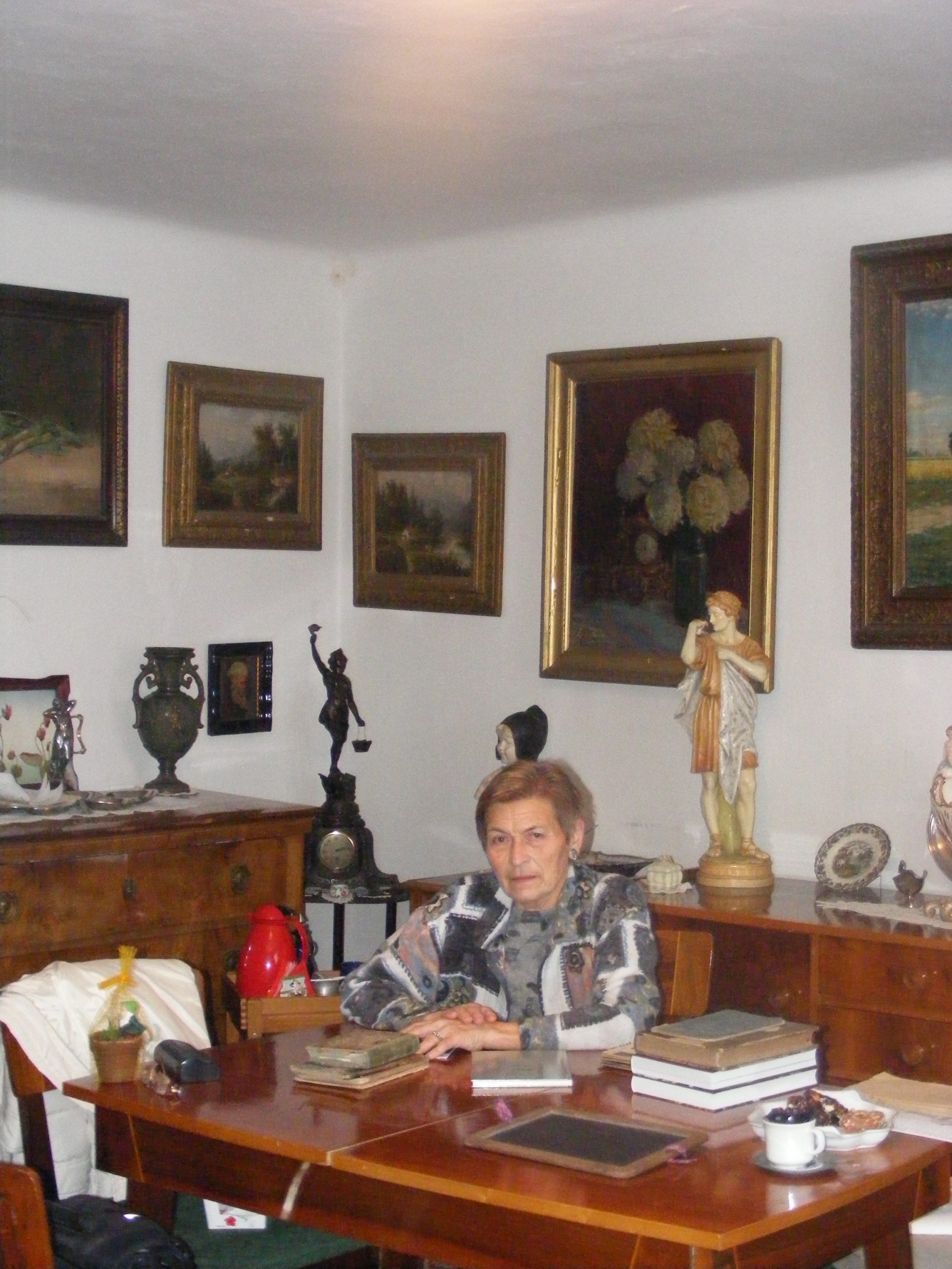 Gabriela Ecaterina Maria Murgu în momentul interviului Gabriela Ecaterina Maria Murgu în momentul interviului